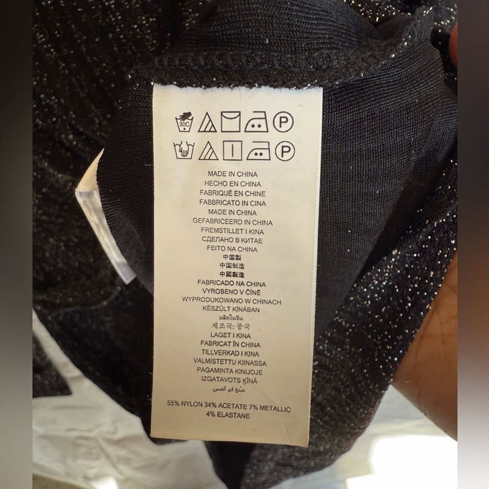 MICHAEL Michael Kors Black glittery Dress - Picture 9 of 16